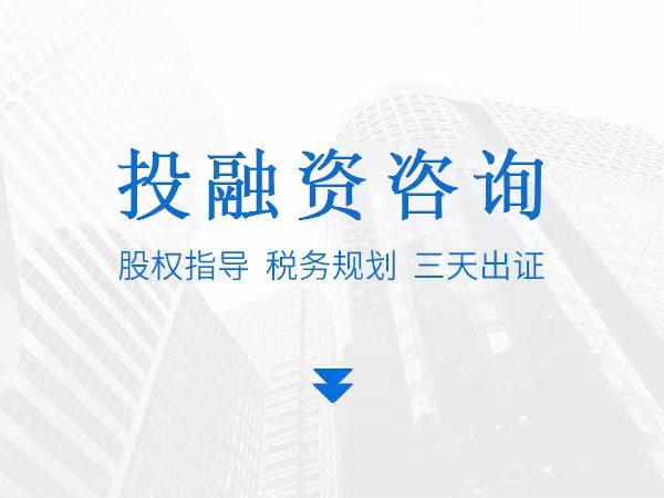 投融资咨询